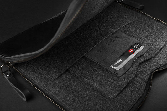 Folio Sleeve for 1322 Macbook Air Pro Black 07