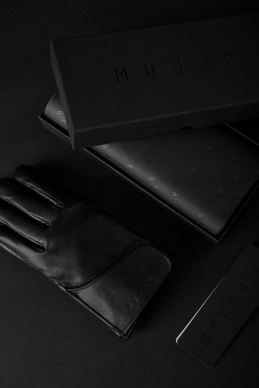 Leather Touchscreen Gloves Giftbox 002