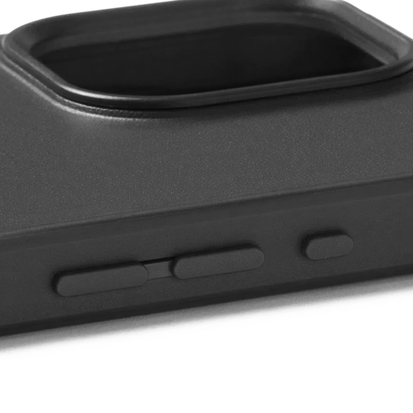 Shield Case for iPhone 15 Pro Max - Black, side buttons