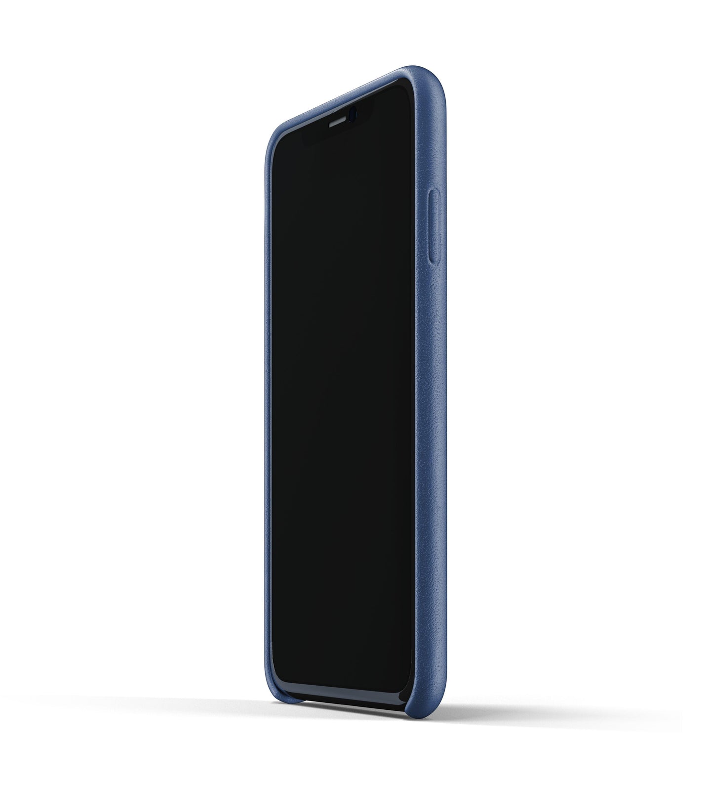 Mujjo Full Leather Case for iPhone 11 Pro Max, Monaco Blue
