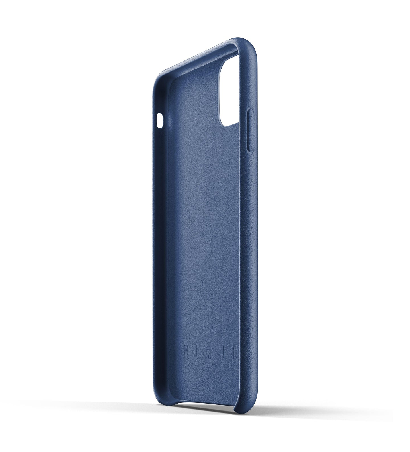 Mujjo Full Leather Case for iPhone 11 Pro Max, Monaco Blue