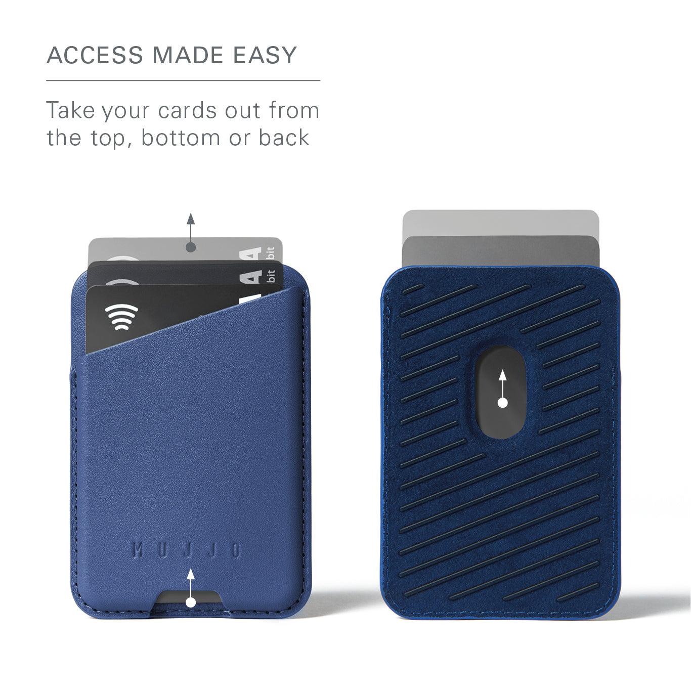 Full Leather Magnetic Wallet - Premium Quality Case | Mujjo Full Leather Magnetic Wallet - Premium Quality Case | Mujjo